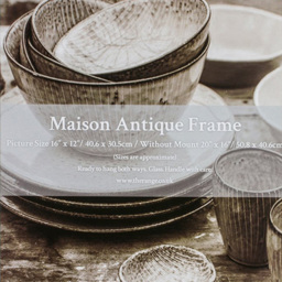 Maison Antique Photo Frame 16 x 12 inch - Size: Multi - Cream - The Port. Co Gallery - Wilko - thumbnail 7