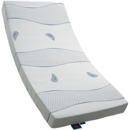 Sareer Matrah Small Single Cool Blue Memory Foam Mattress - White - Wilko - thumbnail 1