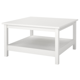 Florence Barcelona White Coffee Table - Size: 81 x 81 x 45cm - Wilko - thumbnail 5