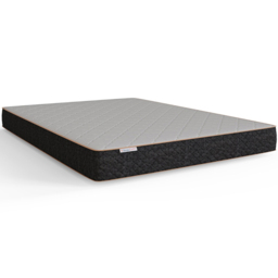 GFW Double Natural Hopsack Fabric End Lift Ottoman Bed with Memory Pocket Spring Mattress - Wilko - thumbnail 3