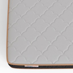 GFW Double Natural Hopsack Fabric End Lift Ottoman Bed with Memory Pocket Spring Mattress - Wilko - thumbnail 7
