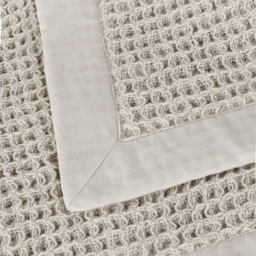 Yard Canopy Taupe Waffle Throw 240 x 260cm - Size: 260 x 240cm - Grey - Yard Living - Wilko - thumbnail 4