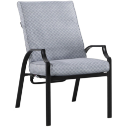 Riviera Bistro Set - Grey - Size: 2 Seater - Malay - Wilko - thumbnail 5