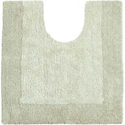 Allure Bath Fashions Elegance Sage Green Reversible Heavyweight Pedestal Mat - Size: 53 x 55cm - Wilko