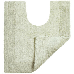 Allure Bath Fashions Elegance Sage Green Reversible Heavyweight Pedestal Mat - Size: 53 x 55cm - Wilko - thumbnail 3