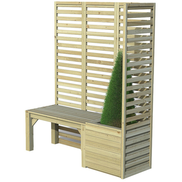Forest Garden V1 Modular Seating Set - Size: 2 Seater - Brown - Wilko - image 1