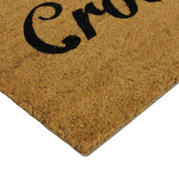 JVL Latex Coir Croeso Doormat 40 x 60cm - Brown - JVL Homewares - Wilko - thumbnail 4