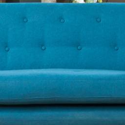 Lynwood 3 Seater Teal Fabric Sofa - Blue - Artemis Home - Wilko - thumbnail 4