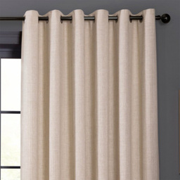 Winslow Stripe Eyelet Blackout CurtainsNatural229cm - Divante - Wilko - thumbnail 6