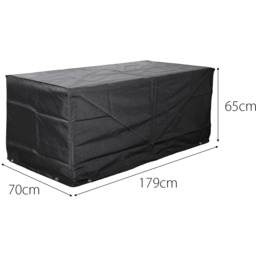 Cozy Bay EZBreathe Malta 3 Seater Black Sofa Cover - Size: 65 x 179 x 70cm - Wilko - thumbnail 6
