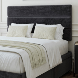 Bedmaster Double Black Naples Velvet 4 Drawers Divan Base - Wilko - thumbnail 3