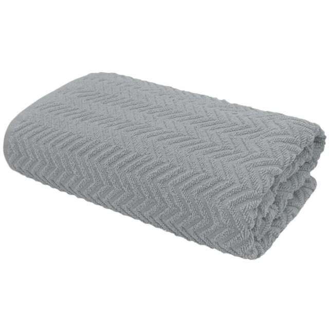 Velosso Moda Silver Hand Towel Set of 2 - Grey - Wilko - image 1