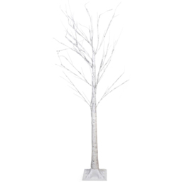 St Helens Indoor and Outdoor LED Light Birch Tree 120 x 70cm - Size: 4ft - White - Wilko - thumbnail 1