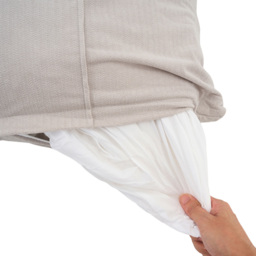 Living and Home Light Grey Chenille Headboard Pillow 60 x 180cm - Size: 60 x 180 x 18cm - Wilko - thumbnail 7