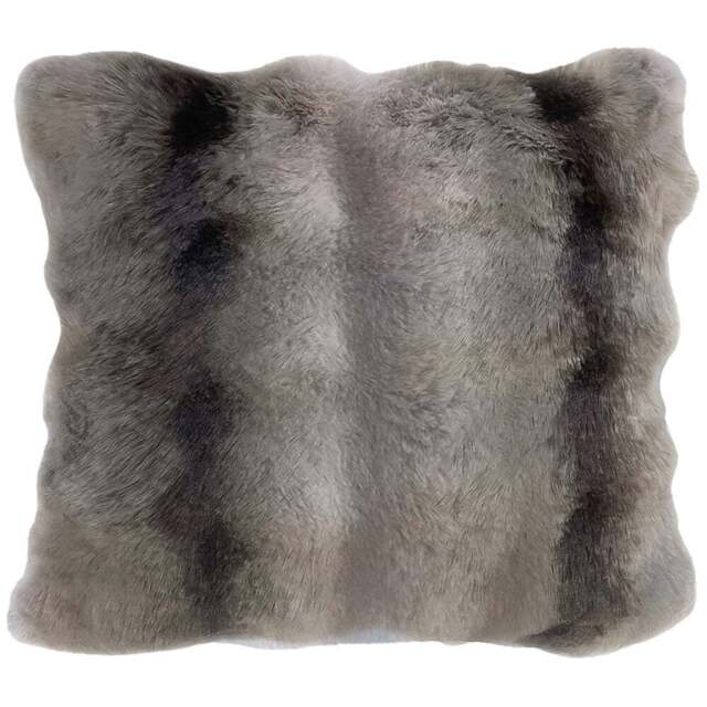 Sweet Dreams Alpine Husky Beige Faux Fur Cushion 43 x 43cm - Wilko - image 1