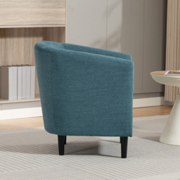 Artemis Home Beulah Teal Fabric Accent Chair - Size: Single - Wilko - thumbnail 6
