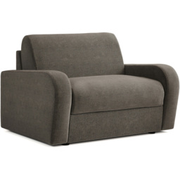 Jay-Be Deco Brushed Twill Pewter Snuggler Sofa Bed with e-Sprung Mattress - Size: Single - Grey - Wilko - thumbnail 3