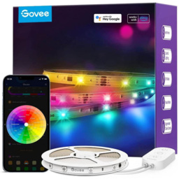 Govee RGBIC LED Smart Strip Light 10m - Size: 13.4 x 13.4 x 6.7cm - Multi - Wilko - thumbnail 4