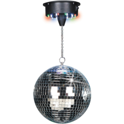 Cheetah Mirror Ball Kit 8 inch - Size: 20.3 x 20.3 x 20.3cm - Silver - Wilko - thumbnail 4