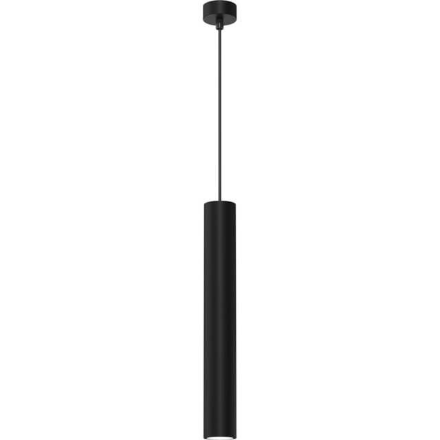 Milagro Husaon Black Pendant Lamp 230V - Size: 5 x 5 x 90cm - Wilko - image 1