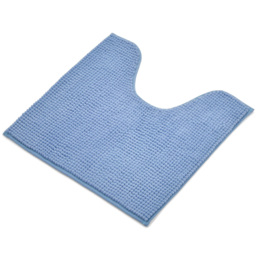 Mayfair Blue Shaggy Noodle Bath Mat 50 x 80cm - Wilko - thumbnail 4
