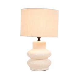 Felicity Table Lamp Cream - Wilko - thumbnail 3
