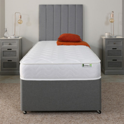 Starlight Beds Deluxe Small Single White Memory Foam with Spring Mattress - Wilko - thumbnail 5