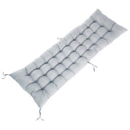 Living and Home Grey Sun Lounger Cushion 50cm - Wilko - thumbnail 5