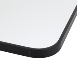 Living and Home Black Frame Full Length Door Mirror 37 x 147cm - Size: 147 x 37cm - Wilko - thumbnail 7