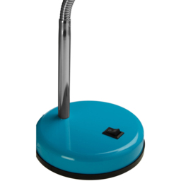 Premier Housewares Blue Gloss Desk Lamp - Size: 13 x 13 x 37cm - Wilko - thumbnail 7