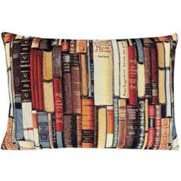 Library Cushion Multicolour - Wilko - thumbnail 1