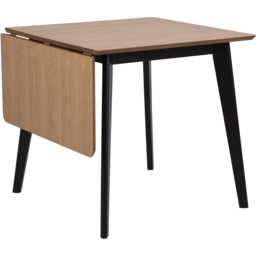 Florence Roxby 80 to 120cm Extending Dining Table Oak and Black - Furniture To Go - Wilko - thumbnail 3