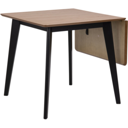 Florence Roxby 80 to 120cm Extending Dining Table Oak and Black - Furniture To Go - Wilko - thumbnail 5