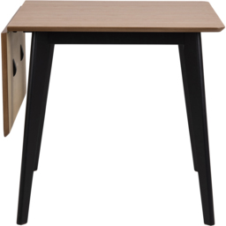 Florence Roxby 80 to 120cm Extending Dining Table Oak and Black - Furniture To Go - Wilko - thumbnail 4
