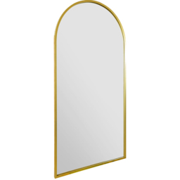 MirrorOutlet The Arcus Gold Framed Arched Garden Wall Mirror 180 x 90cm - Size: 180 x 90 x 3cm - Wilko - thumbnail 4