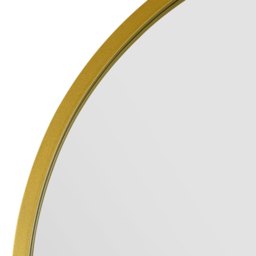 MirrorOutlet The Arcus Gold Framed Arched Garden Wall Mirror 180 x 90cm - Size: 180 x 90 x 3cm - Wilko - thumbnail 6