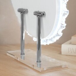 Flora LED Desktop Vanity Mirror - Wilko - thumbnail 3