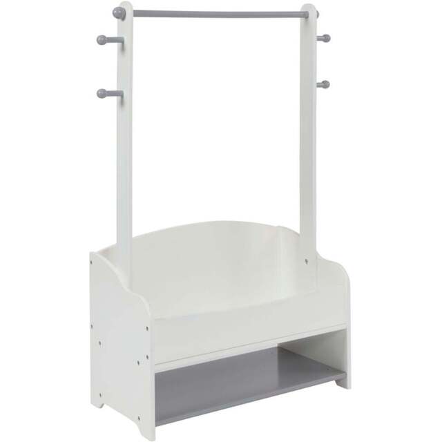 Liberty House Toys Kids Hanging Rail with Extra Storage - Size: 100 x 70 x 30cm - Wilko - image 1