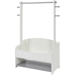 Liberty House Toys Kids Hanging Rail with Extra Storage - Size: 100 x 70 x 30cm - Wilko - thumbnail 4