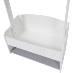 Liberty House Toys Kids Hanging Rail with Extra Storage - Size: 100 x 70 x 30cm - Wilko - thumbnail 6