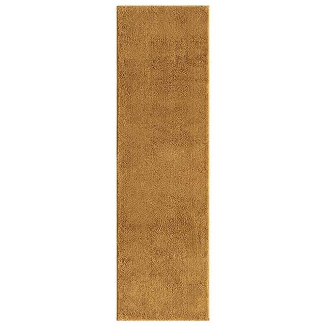 Desire Rugs Comfy Gold Anti Slip Felt Backing Rug 60 x 200cm - Wilko - image 1