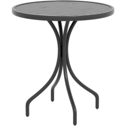 Outsunny Black Round Garden Table - Size: 66 x 66 x 71.5cm - Wilko - thumbnail 3