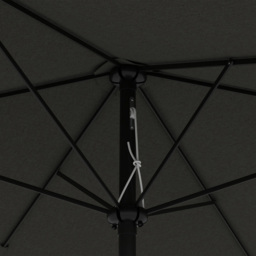 Outsunny Dark Grey Crank and Tilt Parasol 2 x 3m - Wilko - thumbnail 4