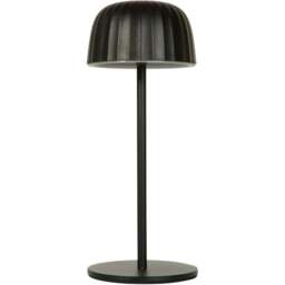 Lighting Collection Boyd Black Rechargeable LED Table Lamp - Size: 28.5 x 12.5 x 12.5cm - Wilko