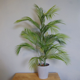 Botanik Palm Artificial Tree in Pot 3ft - Size: 90 x 70 x 50cm - Green - Wilko - thumbnail 3
