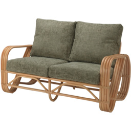 Desser Furniture Pretzel 4 Seater Natural Jubilee Sage Sofa Set - Brown - Wilko - thumbnail 4