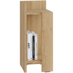 Decortie Elos Single Shelf Oak Modern Left Module Bedside Table - Cream - Wilko - thumbnail 3