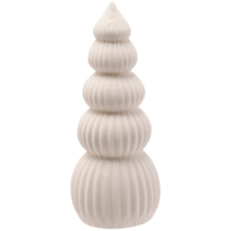 The Seasonal Gift Co. LED Ceramic Light Up Christmas Tree 15cm - Size: 15 x 6 x 6cm - White - Wilko - thumbnail 4