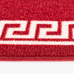 Desire Rugs Havana Red and White Greek Key Anti Slip Door Mat 300 x 80cm - Size: 80 x 300cm - Wilko - thumbnail 4