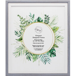 Greyson Stepped Frame - Grey/10 x 12 inch - Wilko - thumbnail 1